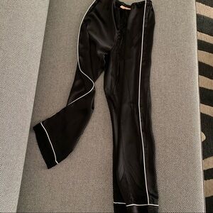 Papinelle Silk Piped Pajama Lounge Pant